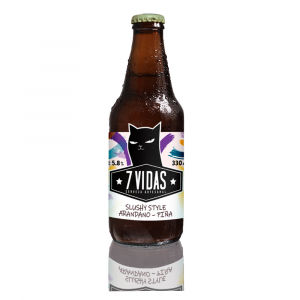 Cerveza 7 Vidas SLUSHY STYLE - FRESA Y DURAZNO
