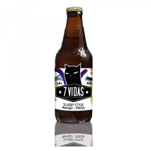 Cerveza 7 Vidas SLUSHY STYLE - MANGO Y FRESA